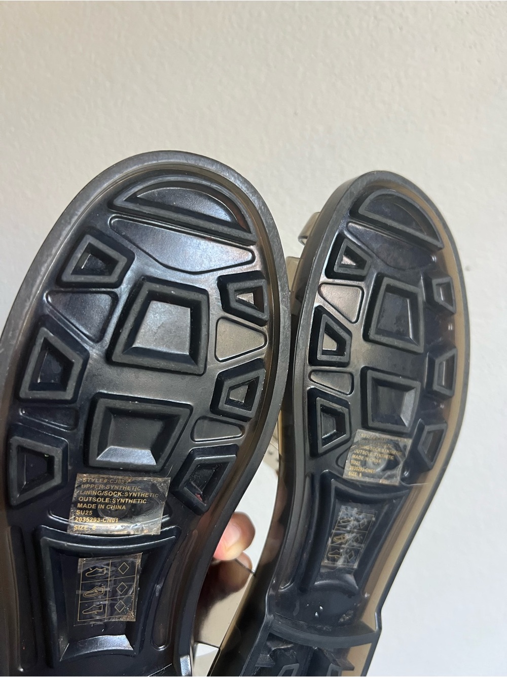 J Crew Women’s Jelly Slingback Sandals in Smoke Gray -Sold Out - Picture 8 of 11